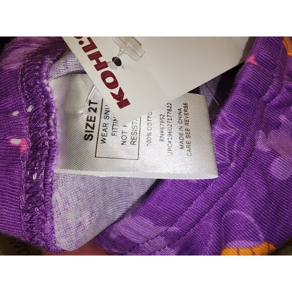 Disney Minnie Mickey Mouse 2-Piece Snug Fitting Halloween Pajama Set Sz 2t - Picture 5 of 6